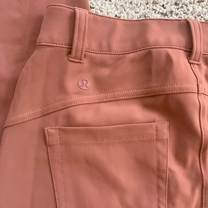 Lululemon City Sleek Slim-Fit 5 Pocket High-Rise Pant.